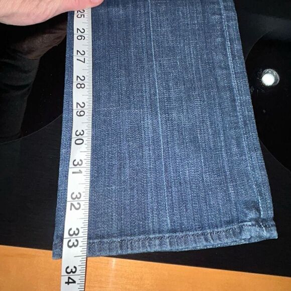 7 for All Mankind straight leg denim blue medium wash women’s jeans size‎ 28 - Picture 9 of 11